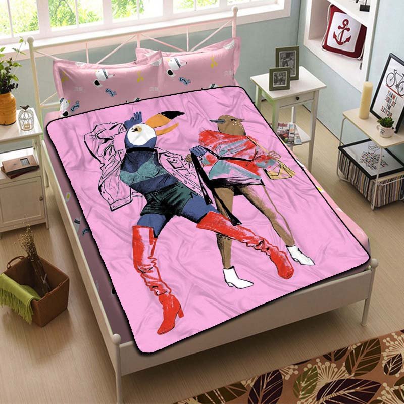 Tuca & Bertie Blanket Beddding Set