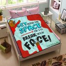Tuca & Bertie Throw Blanket Bed Fleece