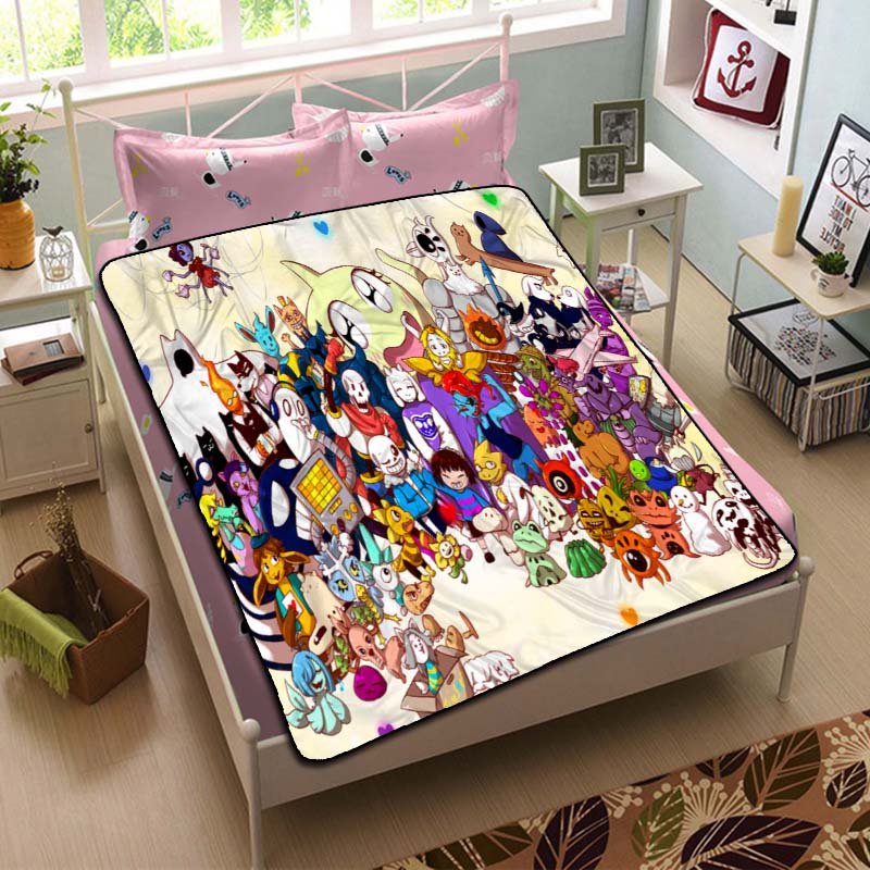 Undertale Throw Blanket Bed Fleece