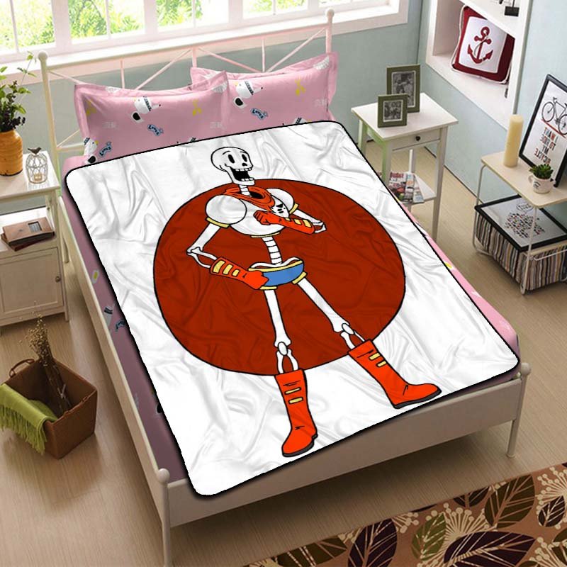 Undertale Papyrus Blanket Beddding Set