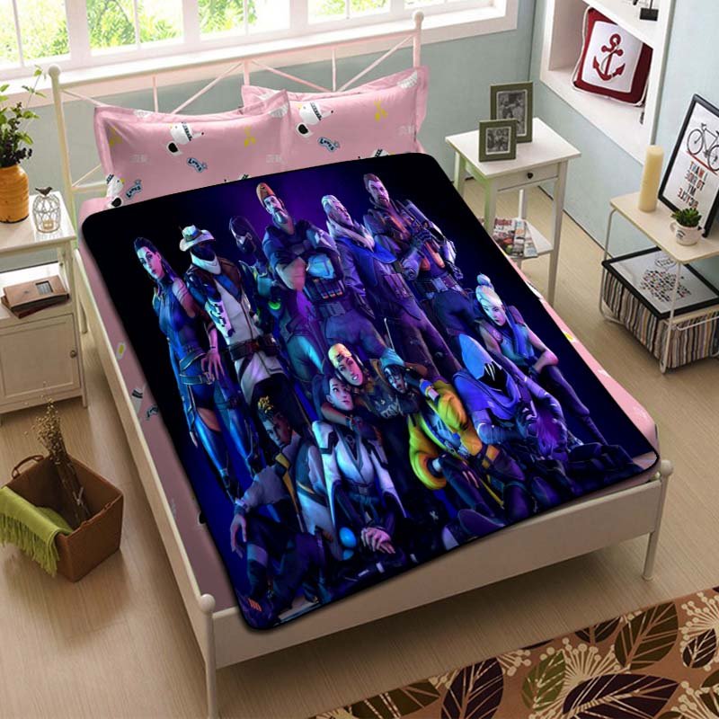 Valorant Characters Blanket Fleece Bedroom Decoration