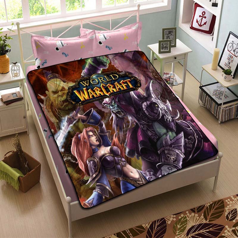 World of Warcraft Blanket Plush Bedroom Throw