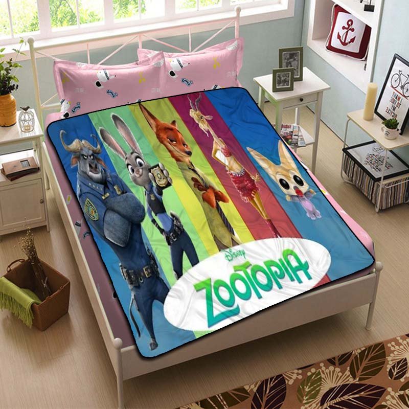 Zootopia Blanket Beddding Set