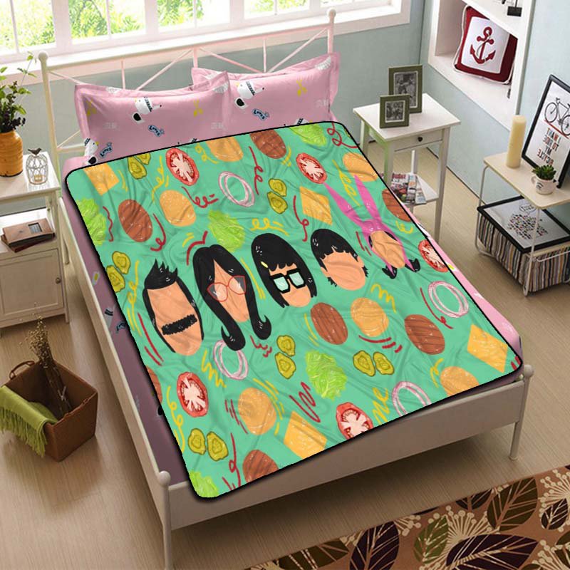 Bob's Burgers Blanket Beddding Set