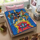 Captain Planet and the Planeteers Throw Blanket Bed Fleece