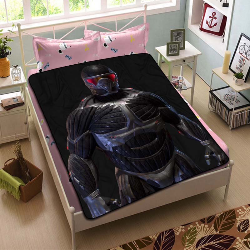 Crysis Fleece Blanket Bedroom Set