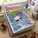 Dexter's Laboratory Fleece Blanket Bedroom Set