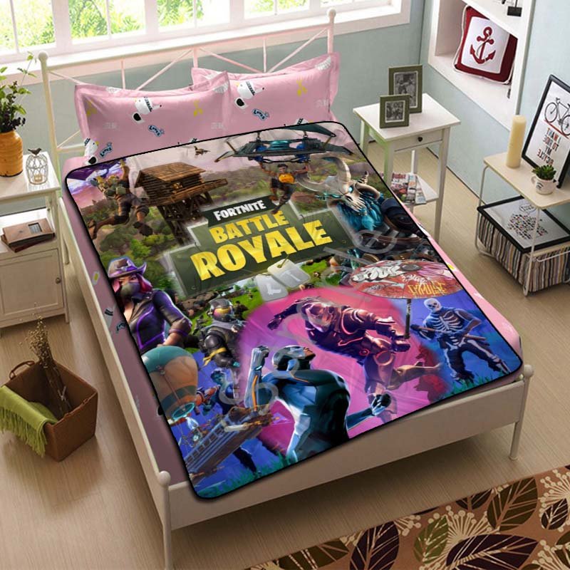 Fortnite Characters Blanket Beddding Set