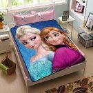 Frozen Elsa Anna Fleece Blanket Bedroom Set