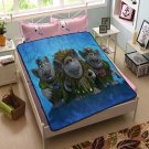 Frozen Trolls Blanket Plush Bedroom Throw