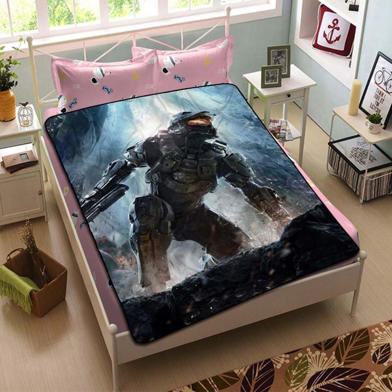 Halo Wars Fleece Blanket Bedroom Set