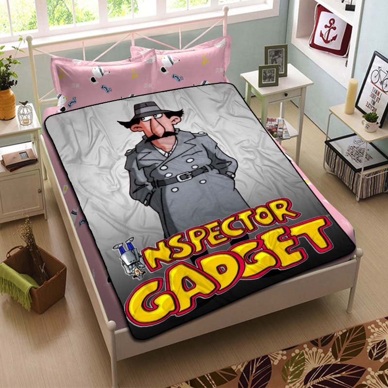Inspector Gadget Throw Blanket Bed Fleece
