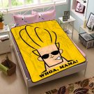 Johnny Bravo Blanket Fleece Bedroom Decoration