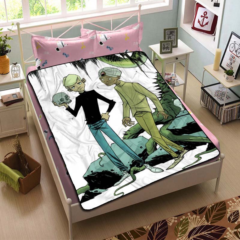 Jonny Quest Fleece Blanket Bedroom Set