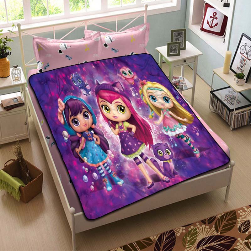 Little Charmers Fleece Blanket Bedroom Set