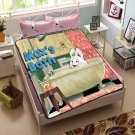 Max And Ruby Blanket Plush Bedroom Throw