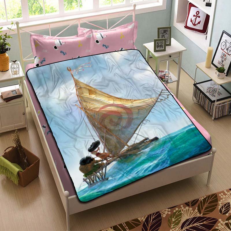 Moana Fleece Blanket Bedroom Set