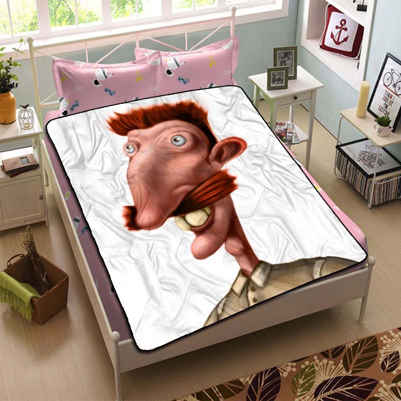 Nigel Thornberry Throw Blanket Bed Fleece