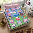 Peppa Pig Cartoon Blanket Plush Bedroom Throw
