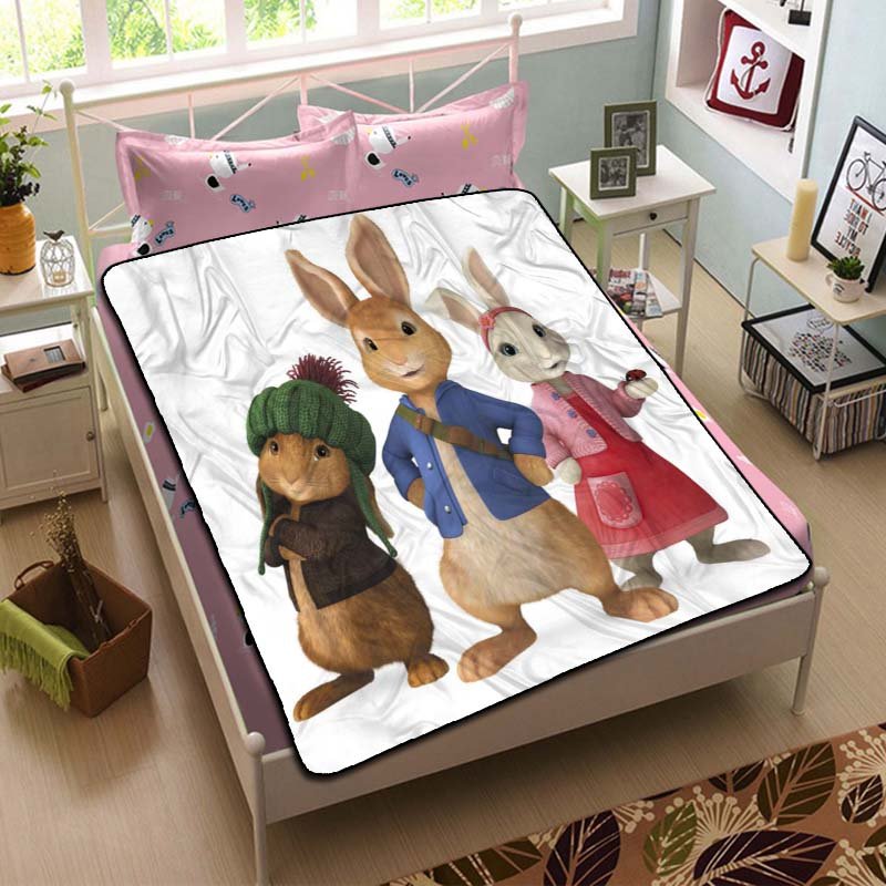Peter Rabbit Fleece Blanket Bedroom Set