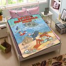 Rocky and Bullwinkle Blanket Fleece Bedroom Decoration