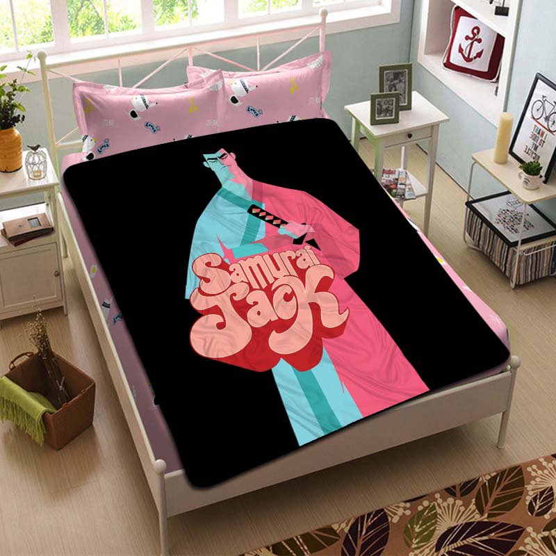Samurai Jack Blanket Fleece Bedroom Decoration