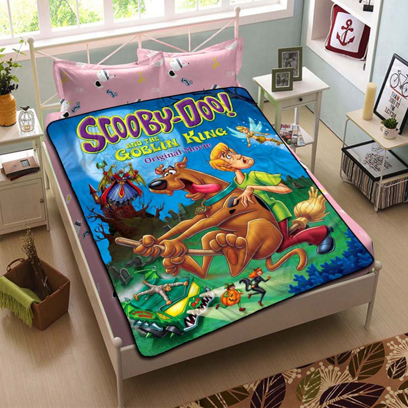 Scooby-Doo Goblin King Blanket Beddding Set