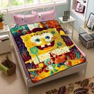 SpongeBob SquarePants Cartoon Blanket Fleece Bedroom Decoration