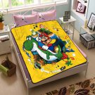 Super Mario Cartoon Blanket Fleece Bedroom Decoration