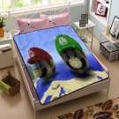 Super Mario And Luigi Blanket Plush Bedroom Throw