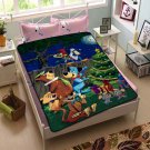 Yogi Bear Christmas Throw Blanket Bed Fleece