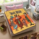 Yogi Bear Fleece Blanket Bedroom Set