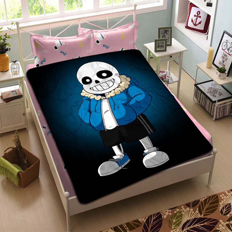 Undertale Sans Throw Blanket Bed Fleece