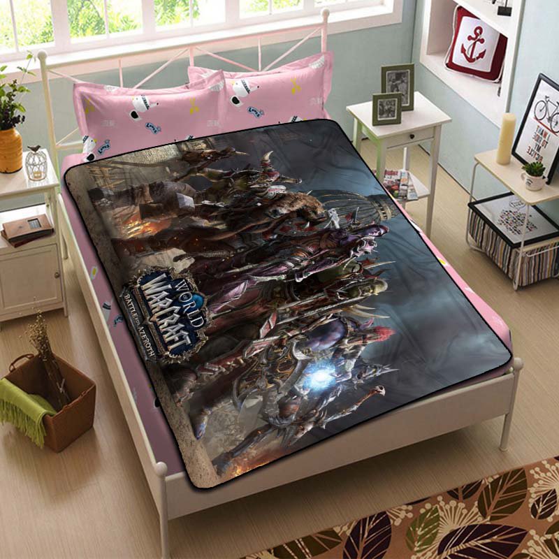 World of Warcraft Catalysm Blanket Fleece Bedroom Decoration