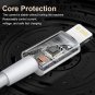 PD 40W USB Cable For Apple iPhone 16 15 14 13 12 11 Pro Max 7 8 Plus XS XR Fast Charging USB C Cable