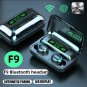 TWS F9-5 Earphone Bluetooth Earphones Wireless Headphones Hifi Stereo Sports Earbuds Headset