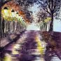 Painting original digital download "The Aisle" In 4 different sizes