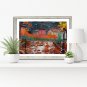 Painting original digital download "Halloween Night" In 4 different sizes
