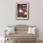 Painting original digital download "Christmas Night" 4 different sizes