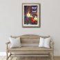 Painting original digital download "Christmas Night" 4 different sizes