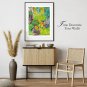 Painting original digital download "My Backyard" In 4 different sizes