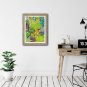 Painting original digital download "My Backyard" In 4 different sizes