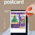 Painting original digital download "Christmas Scene" 4 different sizes