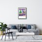Painting original digital download "Christmas Scene" 4 different sizes