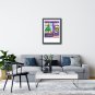 Painting original digital download "Christmas Scene" 4 different sizes