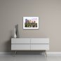 (Digital download) Painting original "Afternoon at Rasuna Sahid - Jakarta" In 4 different sizes