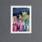 Digital download Painting original "H.I - JAKARTA" In 4 Size