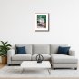 Free Shipping "DOSIDO - House from Dutch Colonial era " Original Watercolor Painting Handmade SizeA4