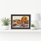 Painting original digital download "Autumn Halloween" In 4 different sizes