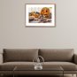 Painting original digital download "Autumn Halloween" In 4 different sizes